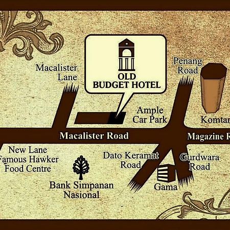 ג'ורג' טאון Old Budget Hotel מראה חיצוני תמונה